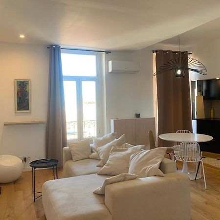 La Grande Bleue Deux Chambres Vue Mer Sète Esterno foto