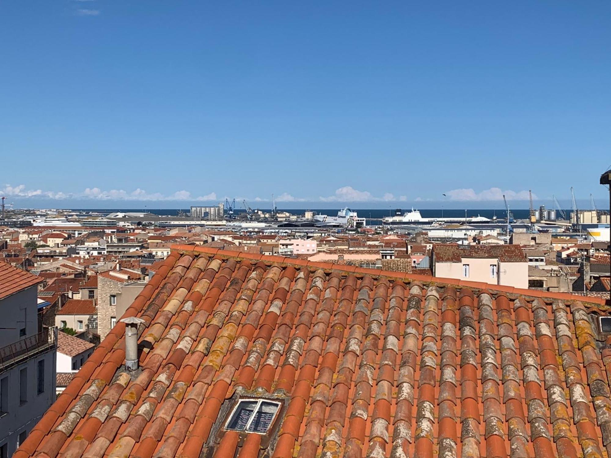 La Grande Bleue Deux Chambres Vue Mer Sète Esterno foto